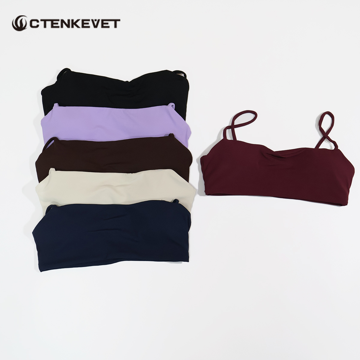 Minimizer Bra Women - Ctenkevet 新しい夏用速乾ヨガブラ、女性用フィットネスプッシュアップブラ、女性用アウトドアスポーツ下着、女性用ジムクロップトップ