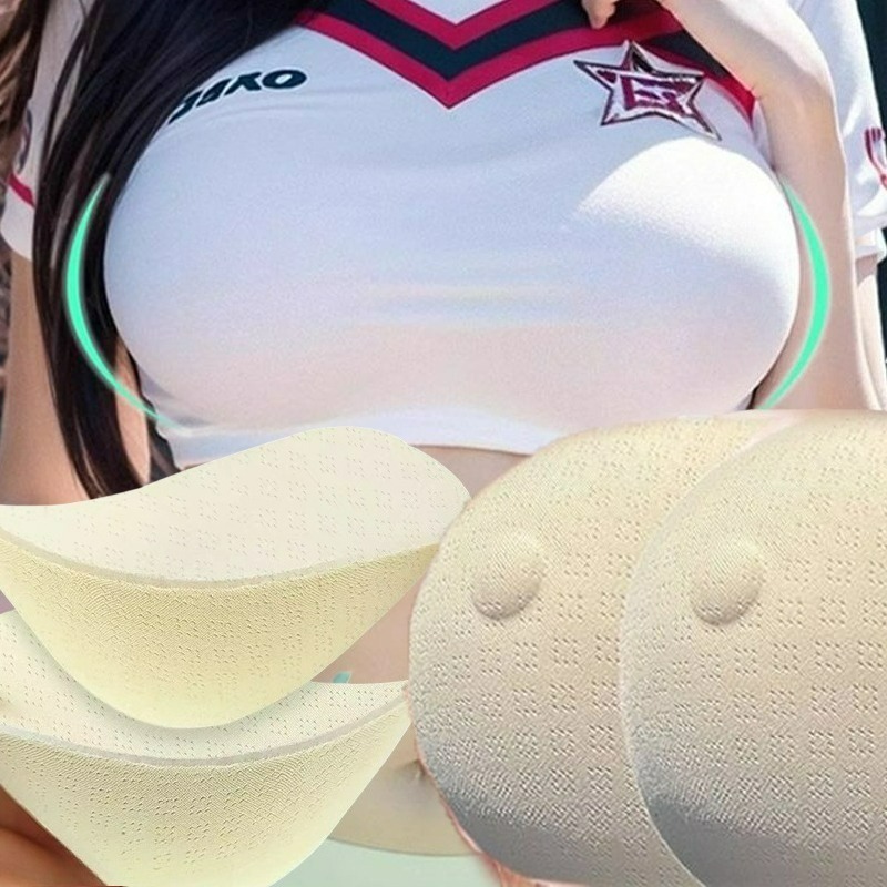 Mastectomy Bra Pocket - 模擬コンセプトパッド入りパッド女性用ノンスティッキーフェイクバスト偽乳クロスドレッサー用プロテーゼ乳房切除用見えないブラパッド