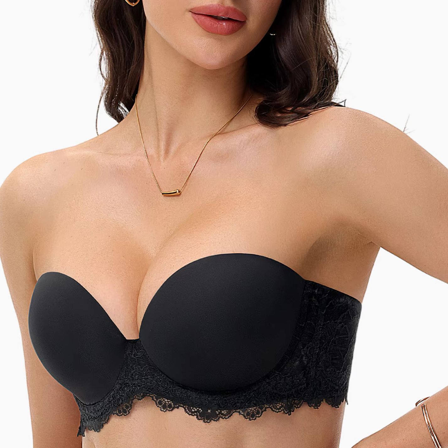 Convertible Bra Multiway - 新しい女性用ブラジャー、セクシーランジェリー、レースブラレット、プッシュアップブラ、ストラップレスブラ、プランジブラ、アンダーワイヤー入り、ノンワイヤー、マルチウェイブラ、プラスサイズ
