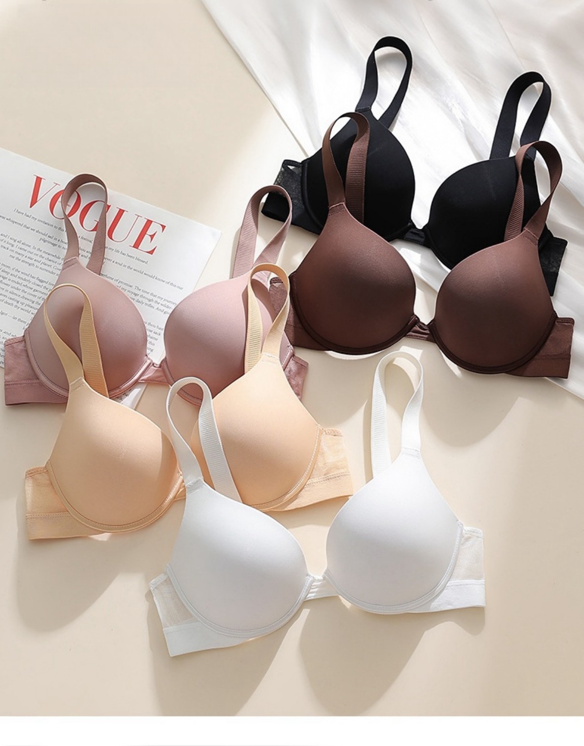 Demi Bra Balconette - 2025 女性のプラスサイズプッシュアップブラジャーセクシーなレースのブラジャーアンダーバルコネット裏地なしデミ薄手の快適なスチールリング