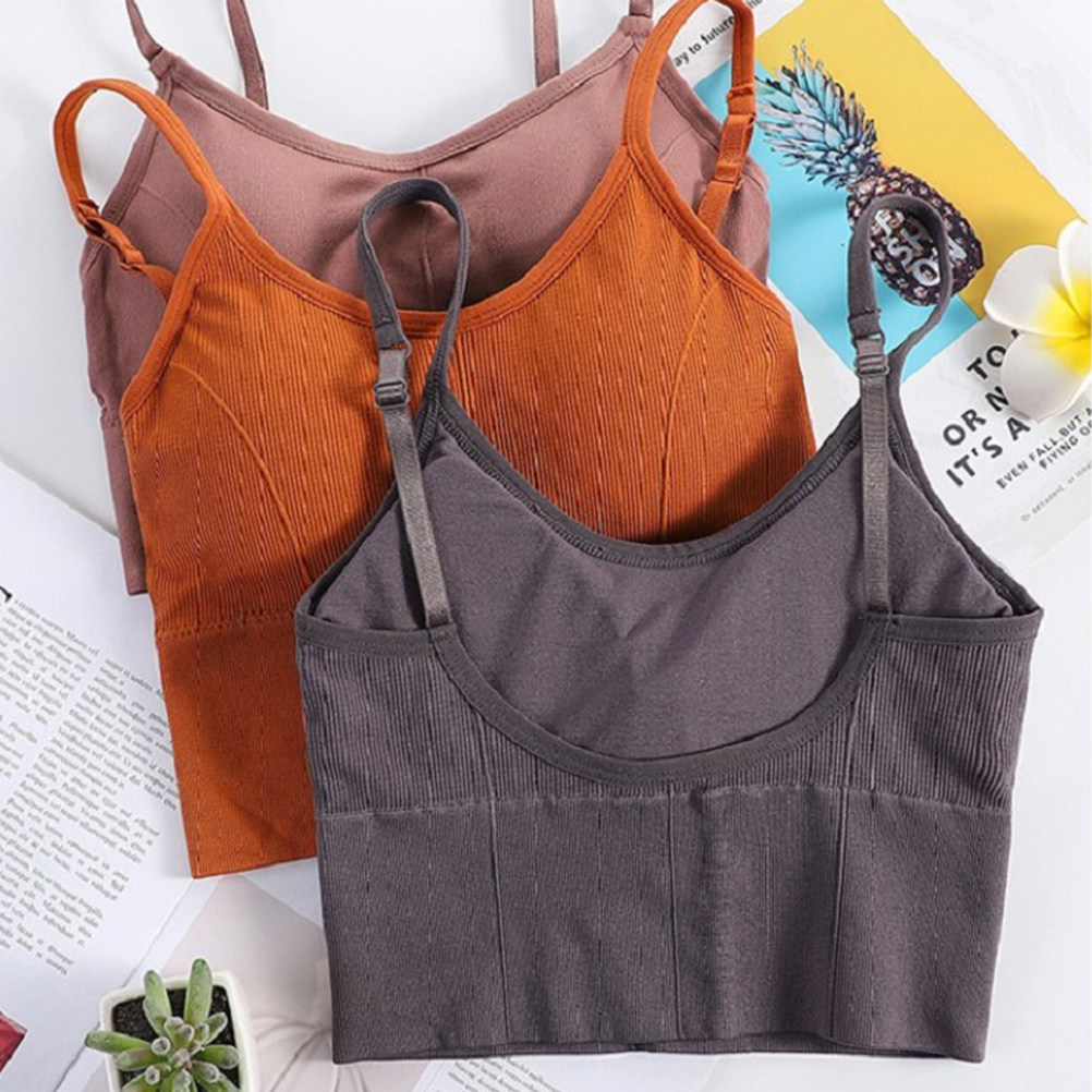 Wirefree Bra Comfort - 1 個ワイヤレスノーワイヤーシームレスヨガブラ伸縮性のある通気性のあるフィットネススポーツブラ快適なトレーニング下着パープル