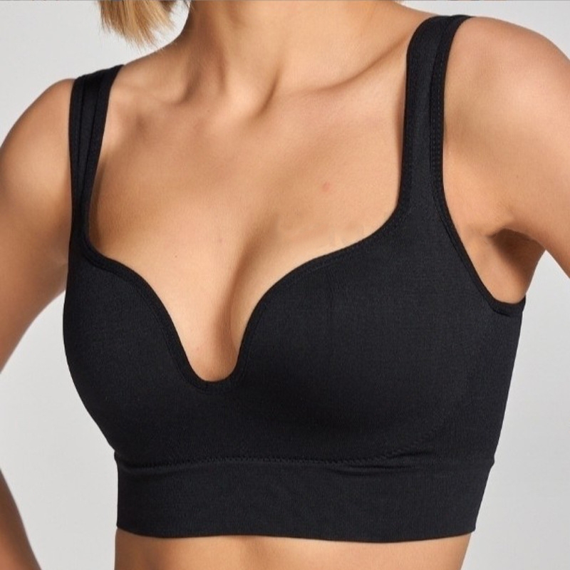 Underwire Bra Padded - 3D スポーツベスト通気性なしスチールリング 3D カップブラジャーヨガ Bralette 女性の下着フィットネスランニング調節可能なブラジャー