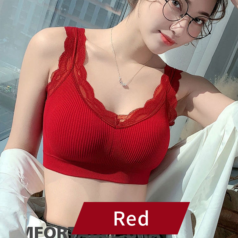 セクシーなレースのブラジャー女性のための骨なしアンダープッシ - Full Coverage Bra のレビューと価格