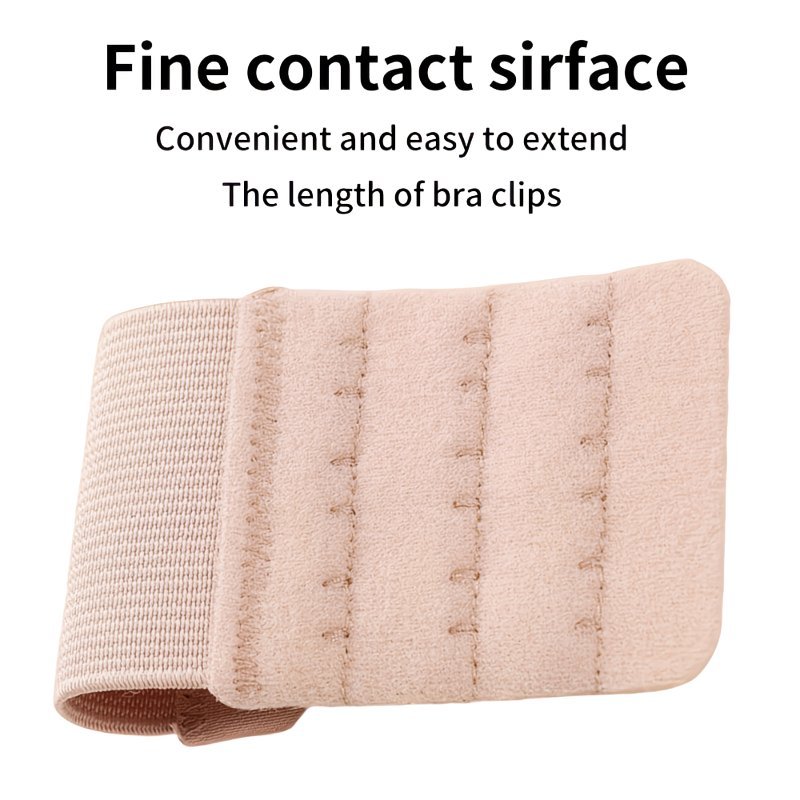 8個入り レディース 無地 伸縮性ブラエクステンダー |   - Nursing Bra Clip のレビューと価格