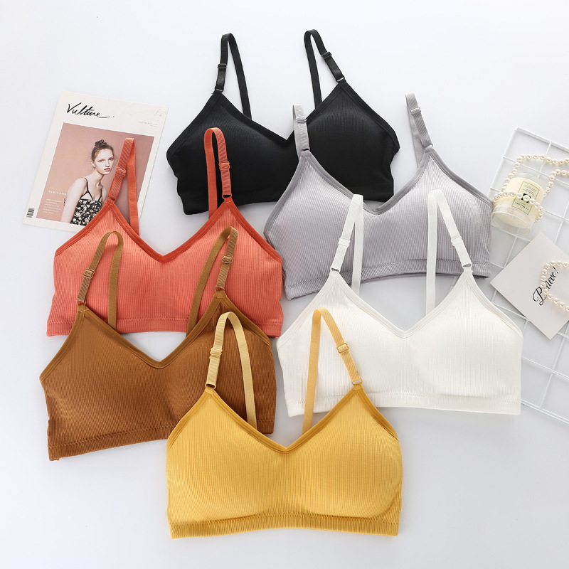 夏用ワイヤレスブラジャー女性シームレスブラレットセクシーな耐 - Sleep Bra Bralette のレビューと価格