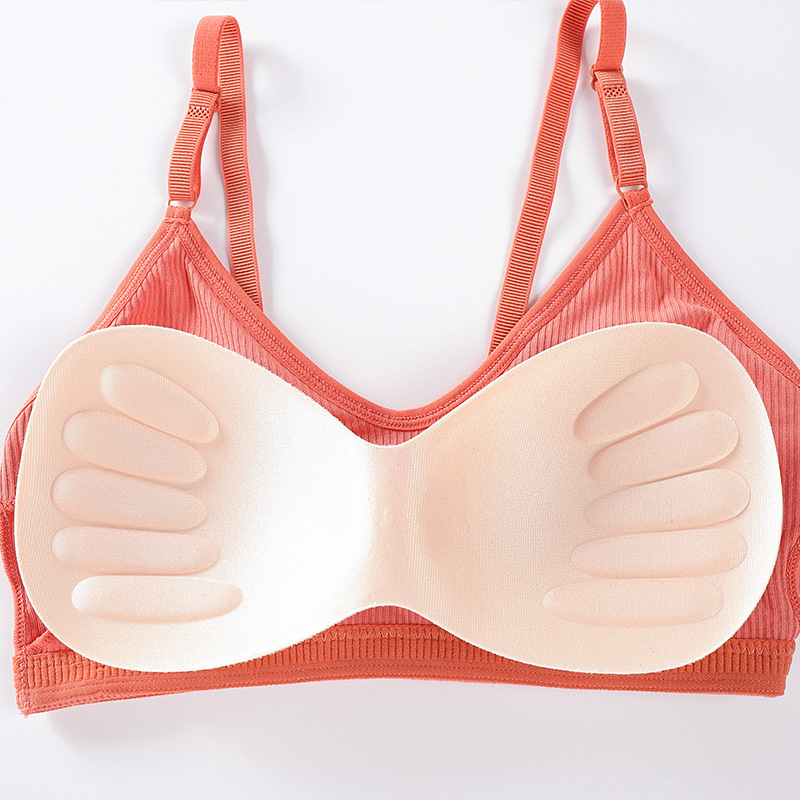 夏用ワイヤレスブラジャー女性シームレスブラレットセクシーな耐 - Sleep Bra Bralette のレビューと価格
