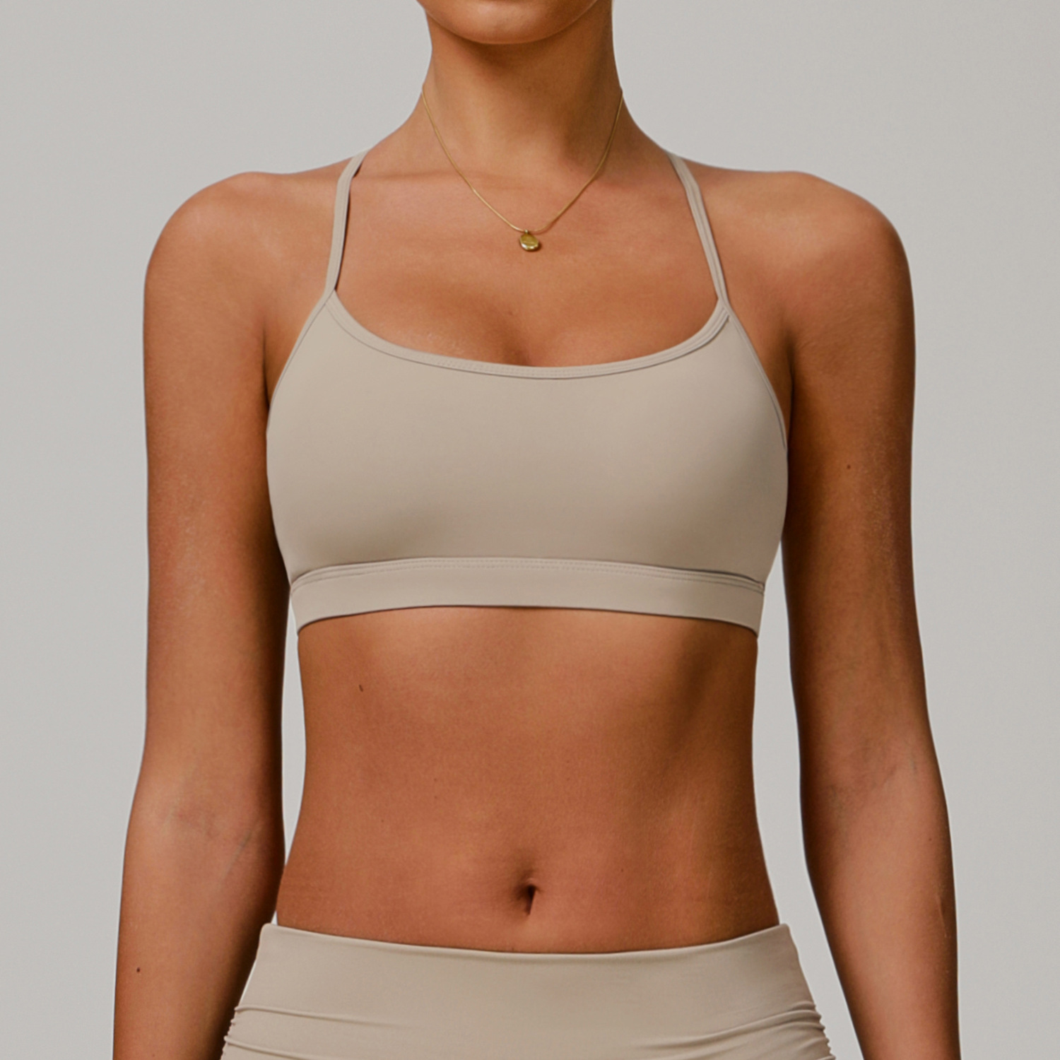 セクシーなスポーツ下着 レディース 美背ヨガブラ ソフトプッ - Sports Bra Racerback のレビューと価格