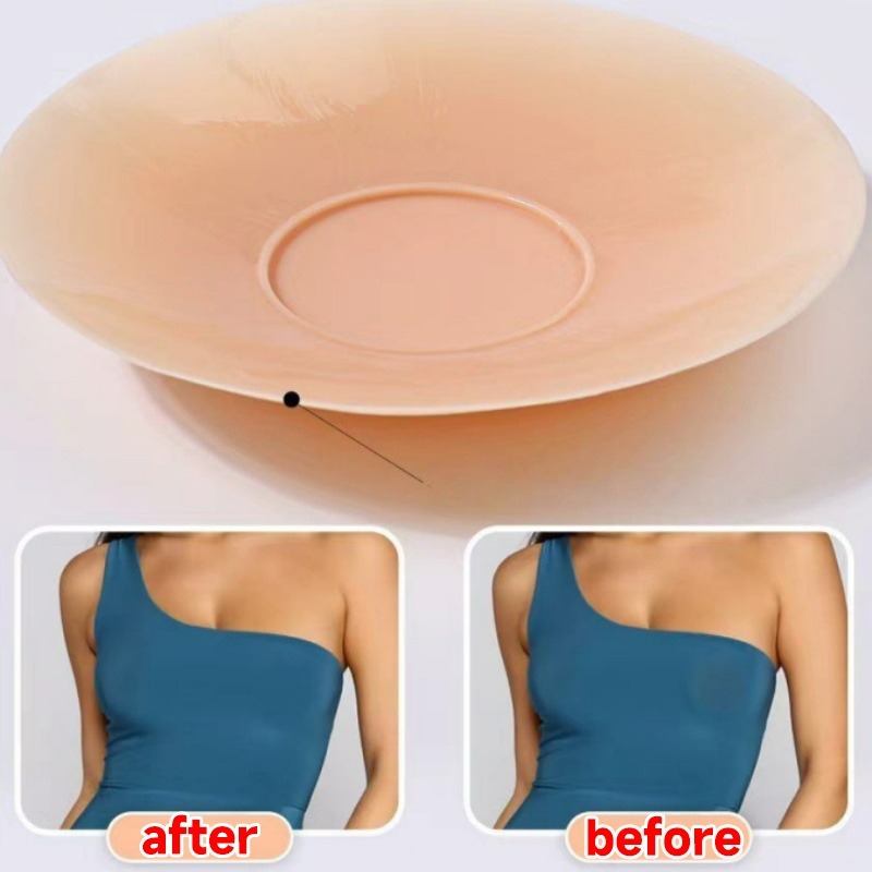 2/10 個男性用乳首カバー目に見えないシリコーン胸パッド抗 - Strapless Bra Adhesive のレビューと価格