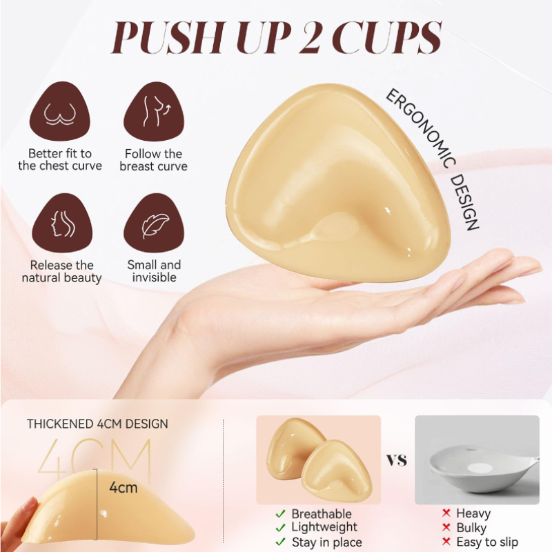 Kave 1/2 ペア両面粘着ブラジャー - 目に見えない粘 - Strapless Bra Adhesive のレビューと価格