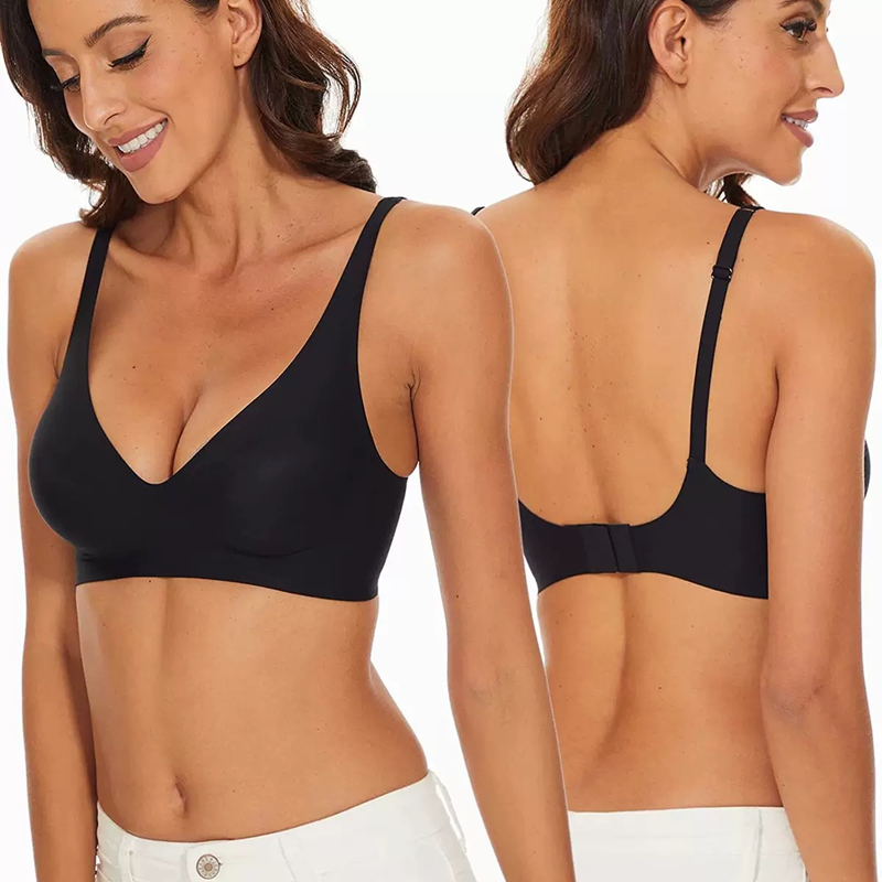 セクシーなシームレスゼリーブラ S-4XL 高品質女性用下着 - Minimizer Bra Women のレビューと価格