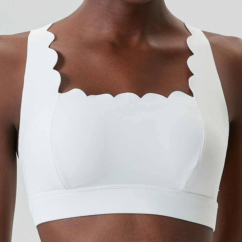 FUBEIKE スモールウェーブダブルショルダーストラップ下 - Sports Bra Racerback のレビューと価格