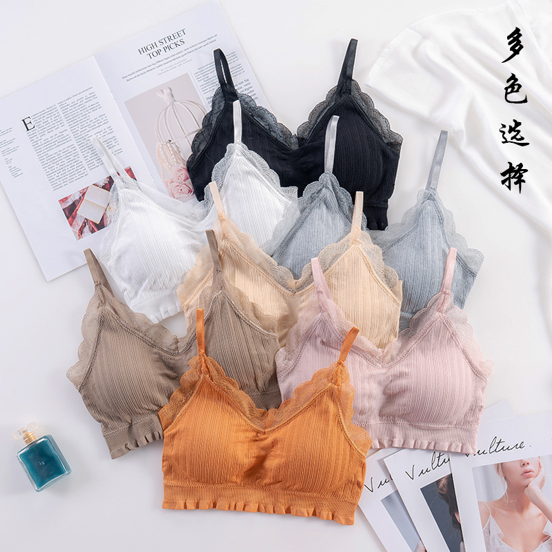 3D セクシーなランジェリーシームレススポーツブラ U タイ - Sheer Bra Lace のレビューと価格