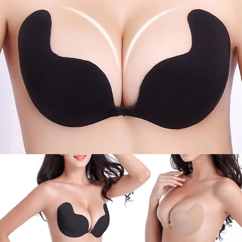 女性用粘着ブラ、バストアップ、プッシュアップ、ストラップレス - Backless Bra Sticky のレビューと価格
