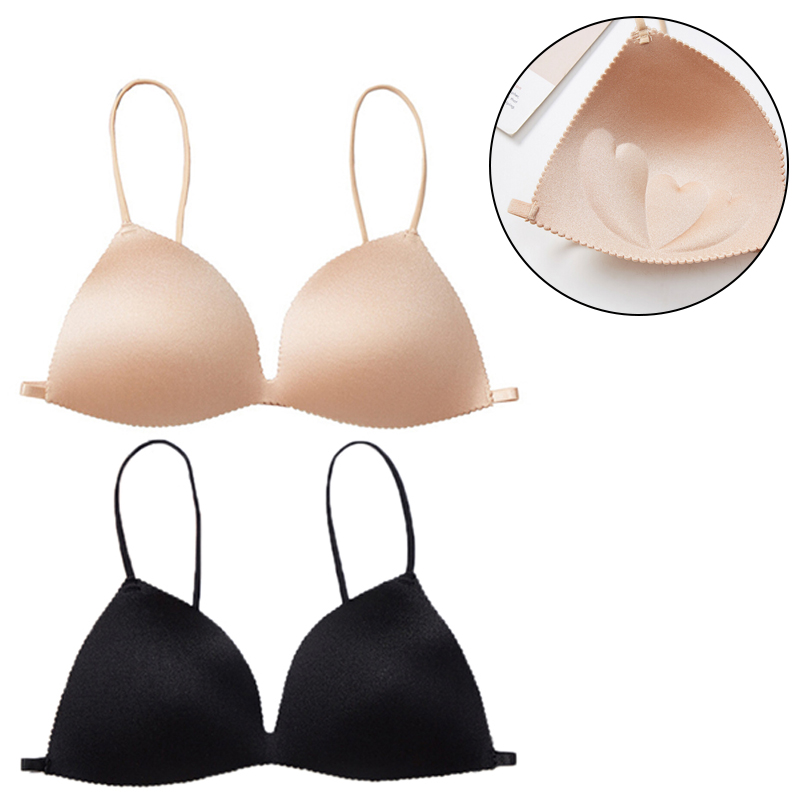 女性用スタイリッシュなシリコンブラジャー通気性のあるプッシュ - Push Up Bra Silicone のレビューと価格