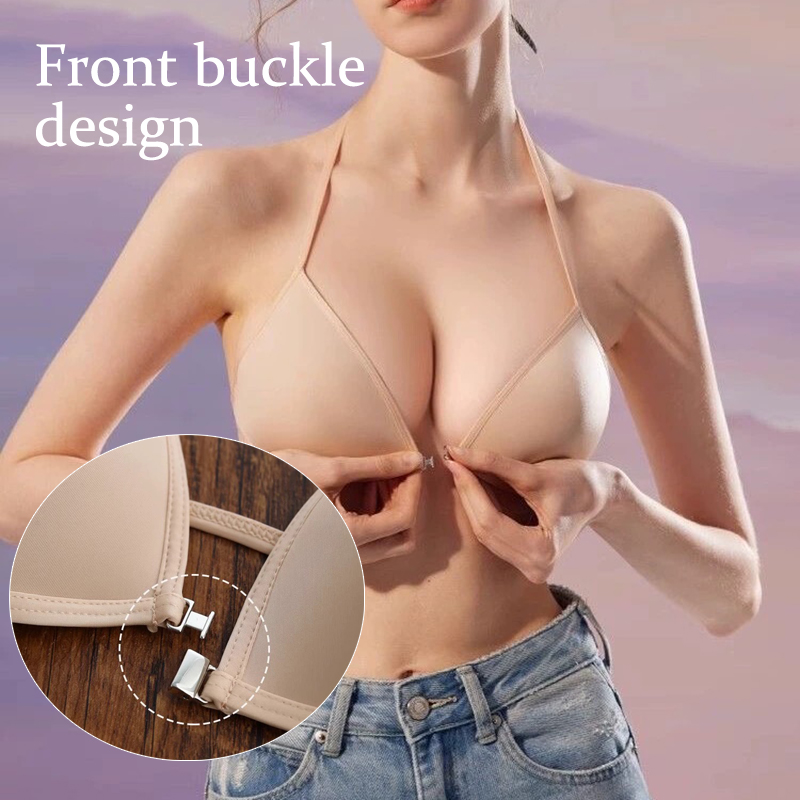 女性のシームレスなブラジャーディープ V ネックブラジャー調 - Sleep Bra Bralette のレビューと価格