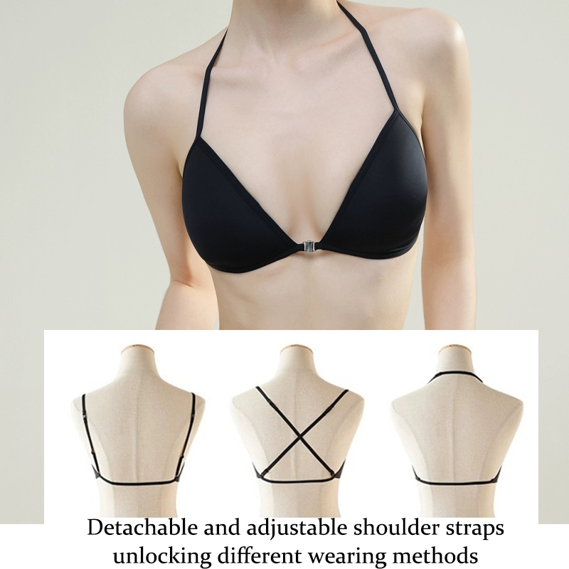 女性のシームレスなブラジャーディープ V ネックブラジャー調 - Sleep Bra Bralette のレビューと価格
