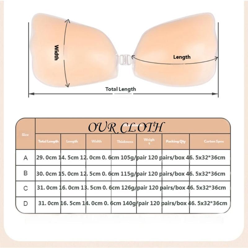 粘着ブラジャー ストラップレス Stickys 目に見えない - Backless Bra Sticky のレビューと価格