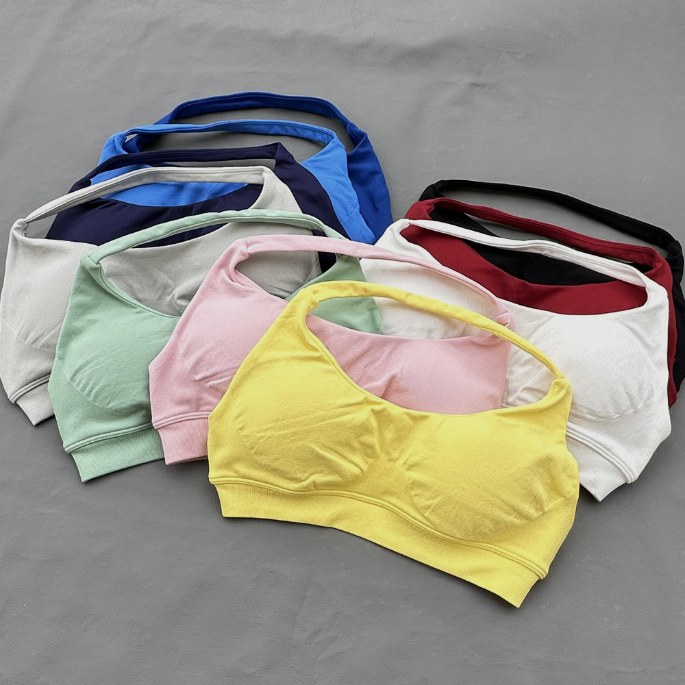 スポーツブラ レディース シームレス ホルターネックトップ  - Sports Bra Racerback のレビューと価格