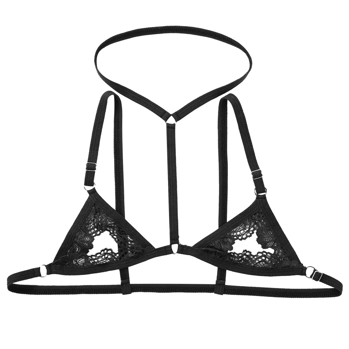 セクシーな男性ハーネスエロブラジャー男のレースのランジェリー - Sheer Bra Lace のレビューと価格