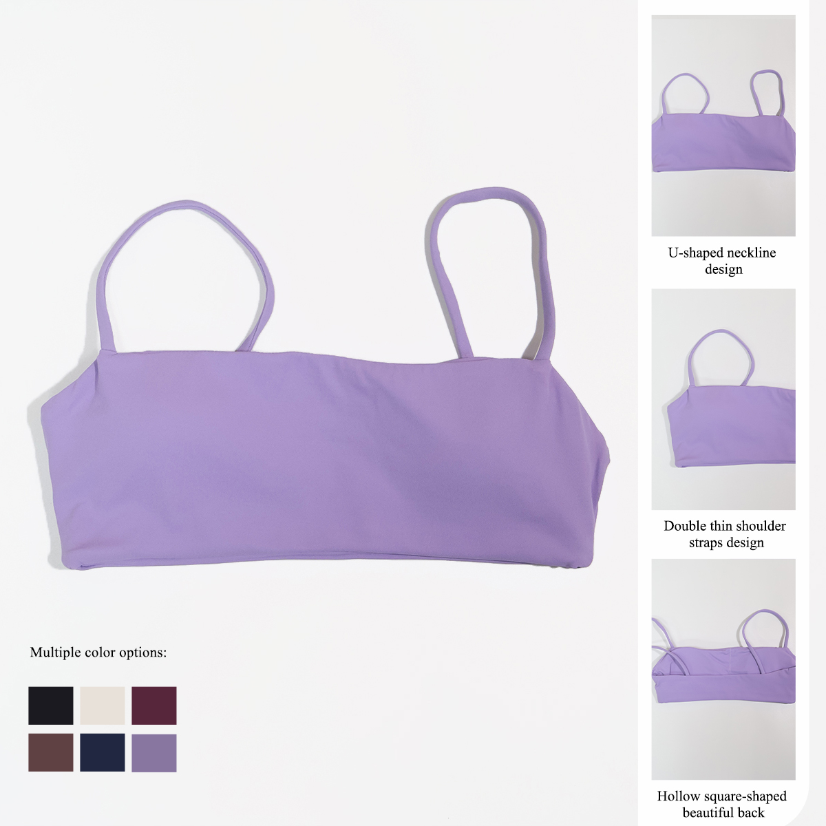 Ctenkevet 新しい夏用速乾ヨガブラ、女性用フィットネ - Minimizer Bra Women のレビューと価格