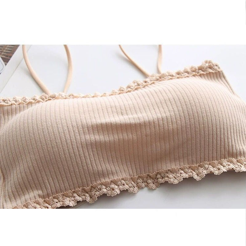 女性の綿のブラジャー女性のチューブトップブラジャー女性のサス - T Shirt Bra Seamless のレビューと価格
