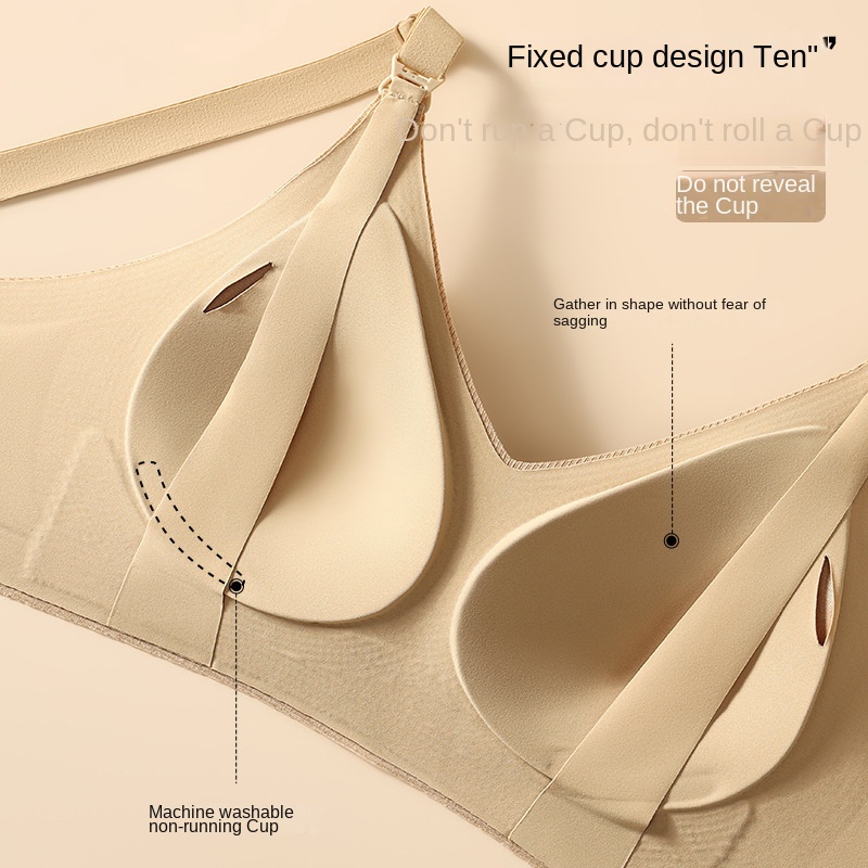 産後授乳ブラ フロントクリップ付き 2025 新しい妊娠 フ - Nursing Bra Clip のレビューと価格