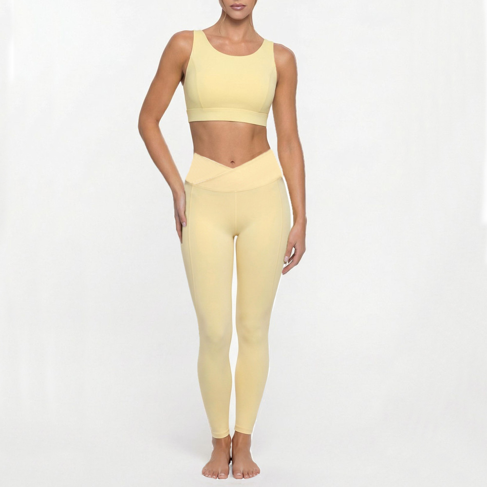 パッドプッシュアップヨガフィットネスブラジャー衝撃吸収スポー - Sports Bra Racerback のレビューと価格