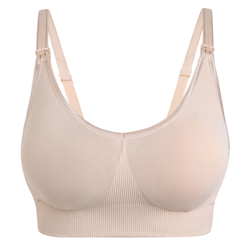 マタニティ看護ブラジャー シームレス ワイヤレス 快適なブラ - Sleep Bra Bralette のレビューと価格