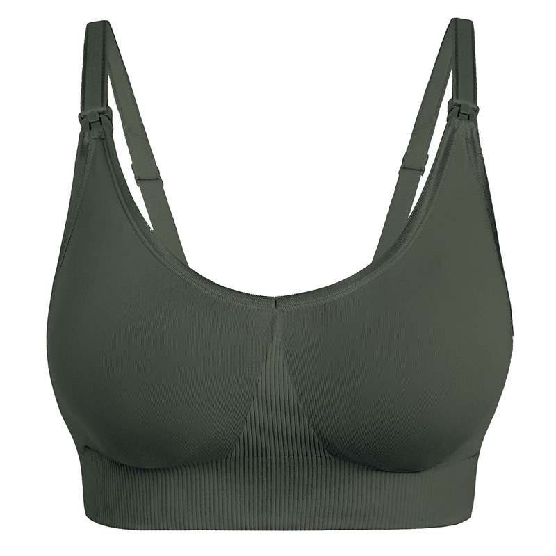 マタニティ看護ブラジャー シームレス ワイヤレス 快適なブラ - Sleep Bra Bralette のレビューと価格