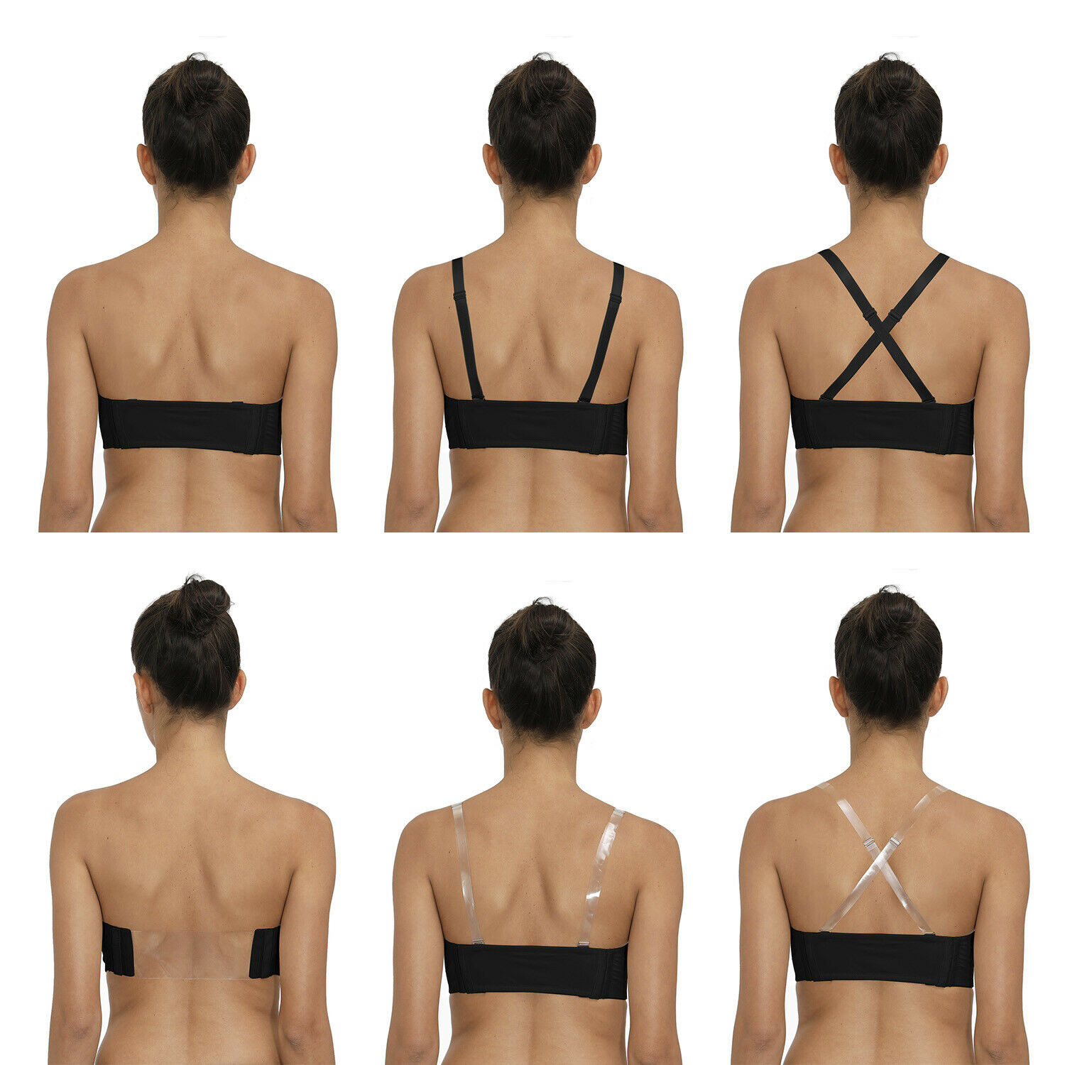 女性用ストラップレスブラ,調節可能,コンバーチブル,ホルター - Convertible Bra Multiway のレビューと価格