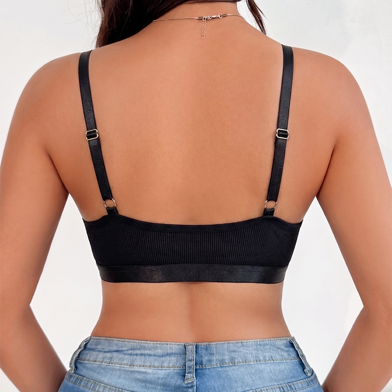 黒の快適なフロントクラスプ授乳ブラ、レース＆リブ編みハンズフ - Nursing Bra Clip のレビューと価格