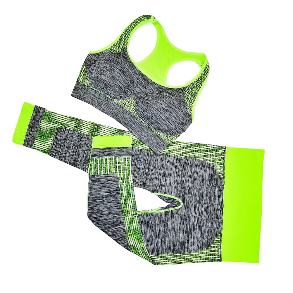 1 セットスポーツブラレーサーバックワークアウトセット高品質 - Sports Bra Racerback のレビューと価格