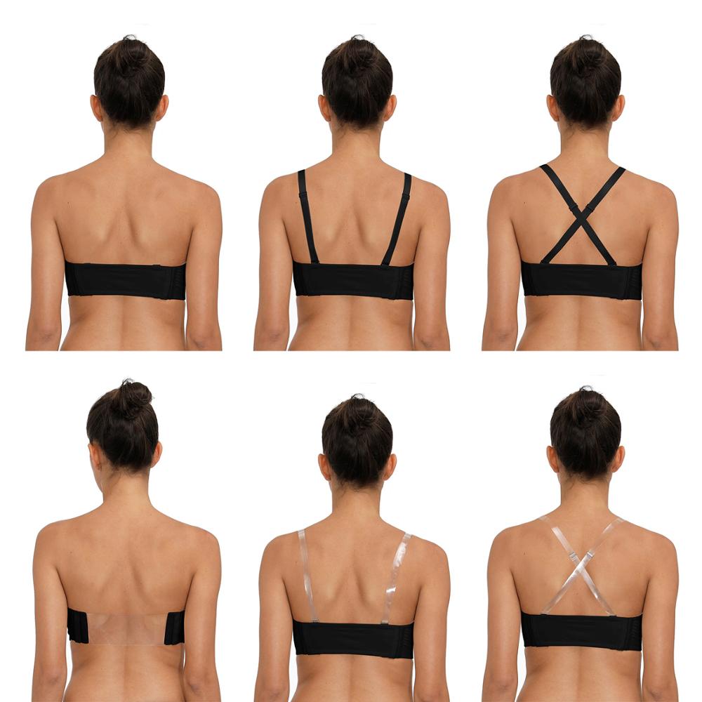 YBCG プッシュアップブラジャー女性用厚いパッド入りノンス - Convertible Bra Multiway のレビューと価格