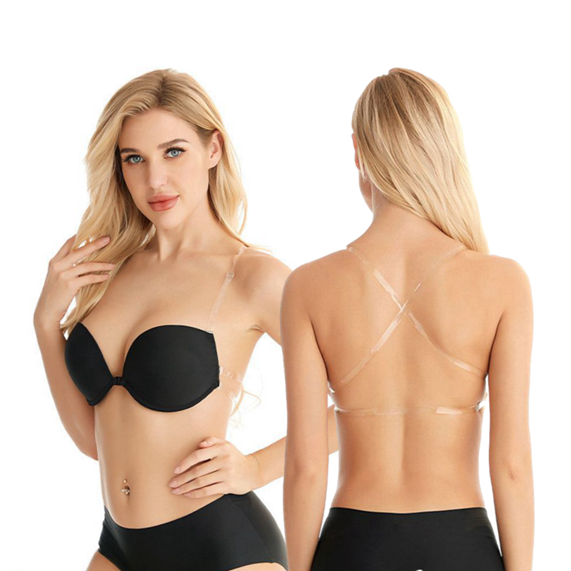 バックレスフロント閉鎖プッシュアップブラジャーセクシーなラン - Convertible Bra Multiway のレビューと価格