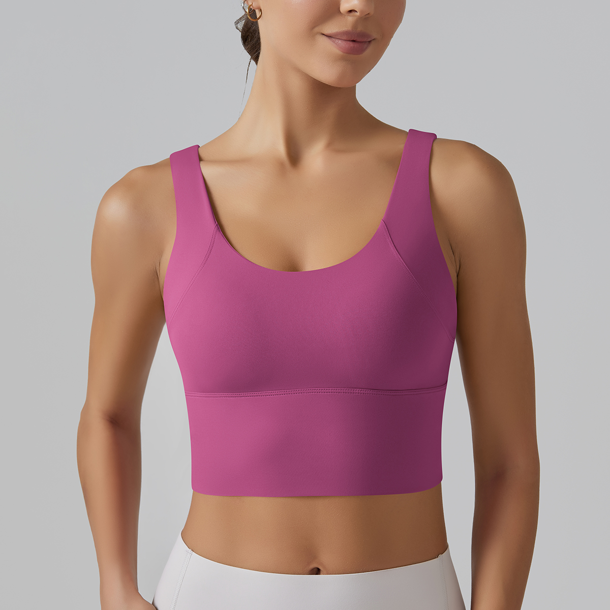 新しいヨガタンクトップ夏のセクシーなフィットネスヨガ下着女性 - Minimizer Bra Women のレビューと価格
