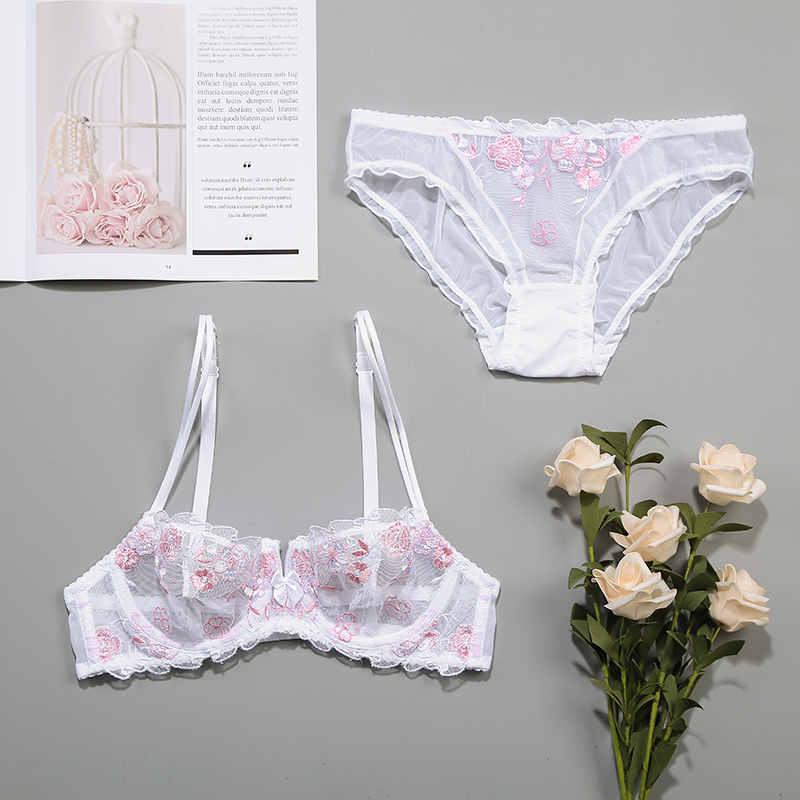 Lilymoda-女性のためのセクシーな透明なブラ,超薄型, - Demi Bra Balconette のレビューと価格