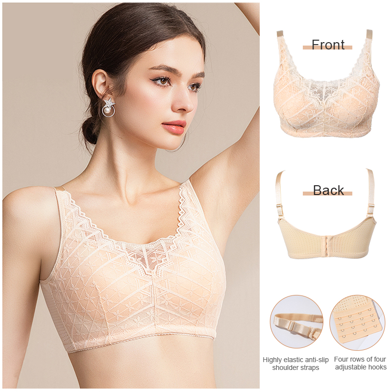 KUCLUT 強力な通気性乳房切除ブラジャー女性用ポケット付 - Mastectomy Bra Pocket のレビューと価格