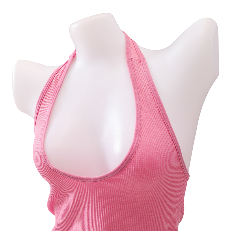 女性のためのセクシーなホルターネックトップ,裸の肩のタンクト - T Shirt Bra Seamless のレビューと価格