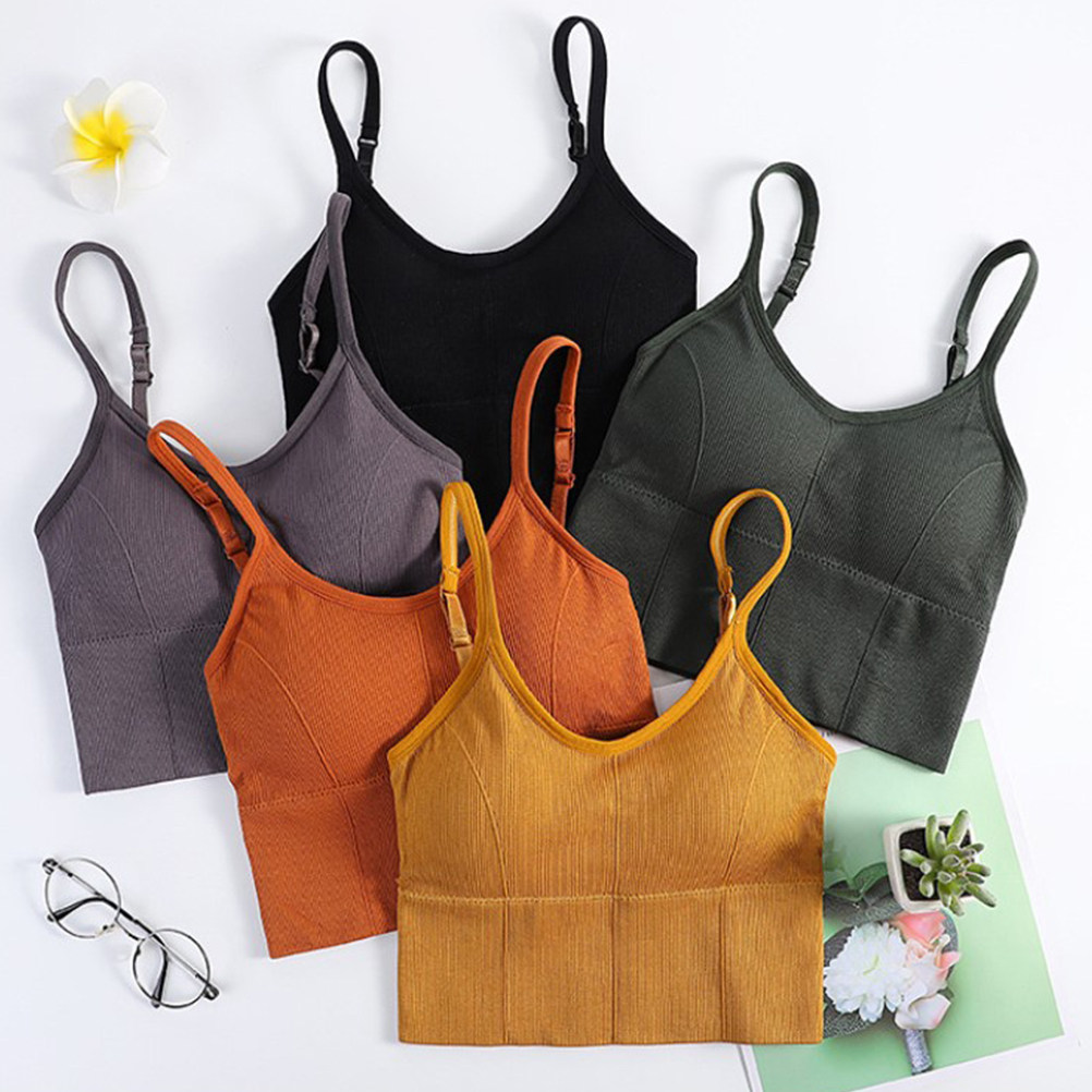 1 個ワイヤレスノーワイヤーシームレスヨガブラ伸縮性のある通 - Wirefree Bra Comfort のレビューと価格