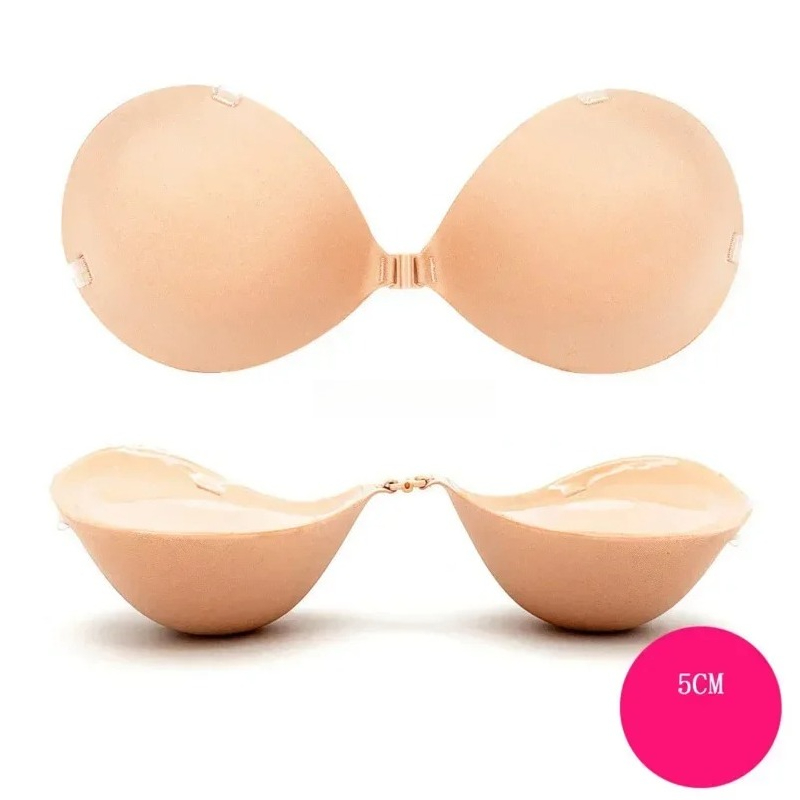 5cm/6cm シリコンプッシュアップブラ ウェディングドレ - Backless Bra Sticky のレビューと価格