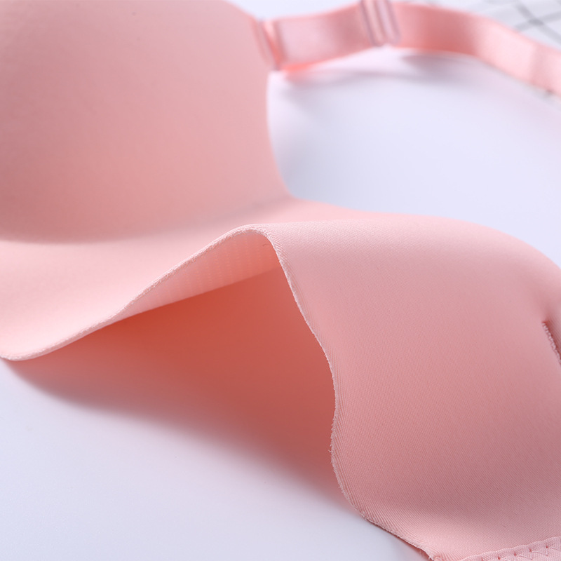 超薄型マカロンワンピースブラジャー女性下着調節可能なショルダ - Sleep Bra Bralette のレビューと価格