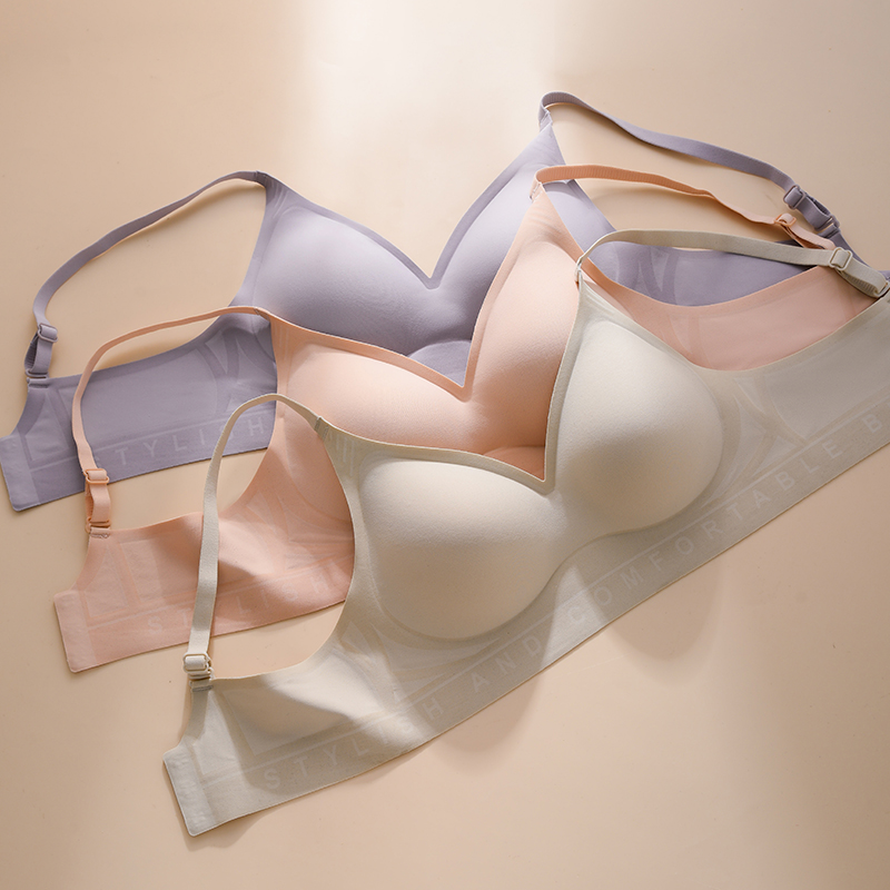 女性用の柔らかく快適なシリコンブラ,スチールリングのないレタ - Push Up Bra Silicone のレビューと価格
