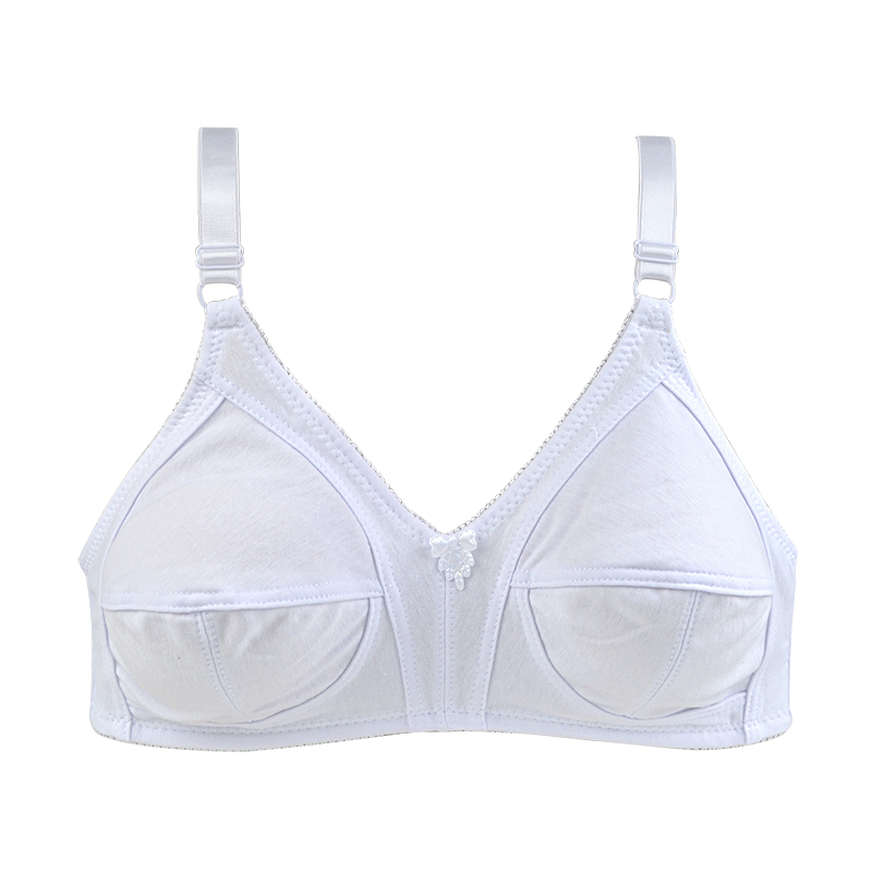 薄いブラジャー女性のためのワイヤレスブラジャー綿薄いブラジャ - Cotton Bra Everyday のレビューと価格