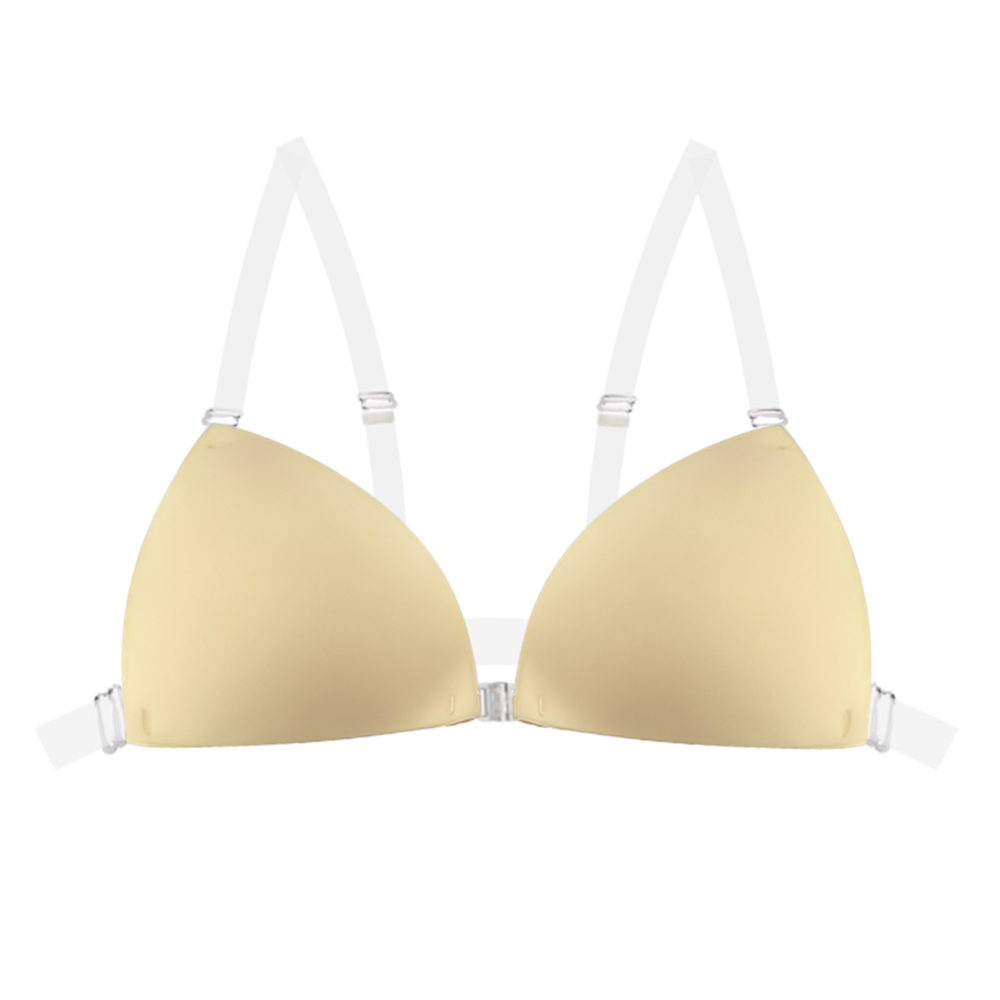 女性用粘着ブラ、背中開きウェディングドレス用シリコン製プラン - Push Up Bra Silicone のレビューと価格