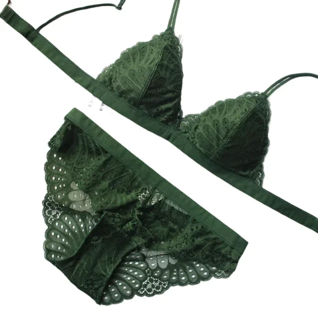 KUCLUTフルレース三角カップスリープウェア女性用セクシー - Sleep Bra Bralette のレビューと価格