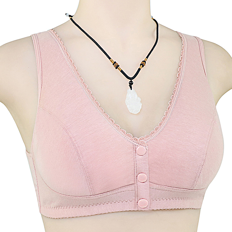 快適な綿のブラジャー女性のためのワイヤレスブラジャーレースフ - Wirefree Bra Comfort のレビューと価格
