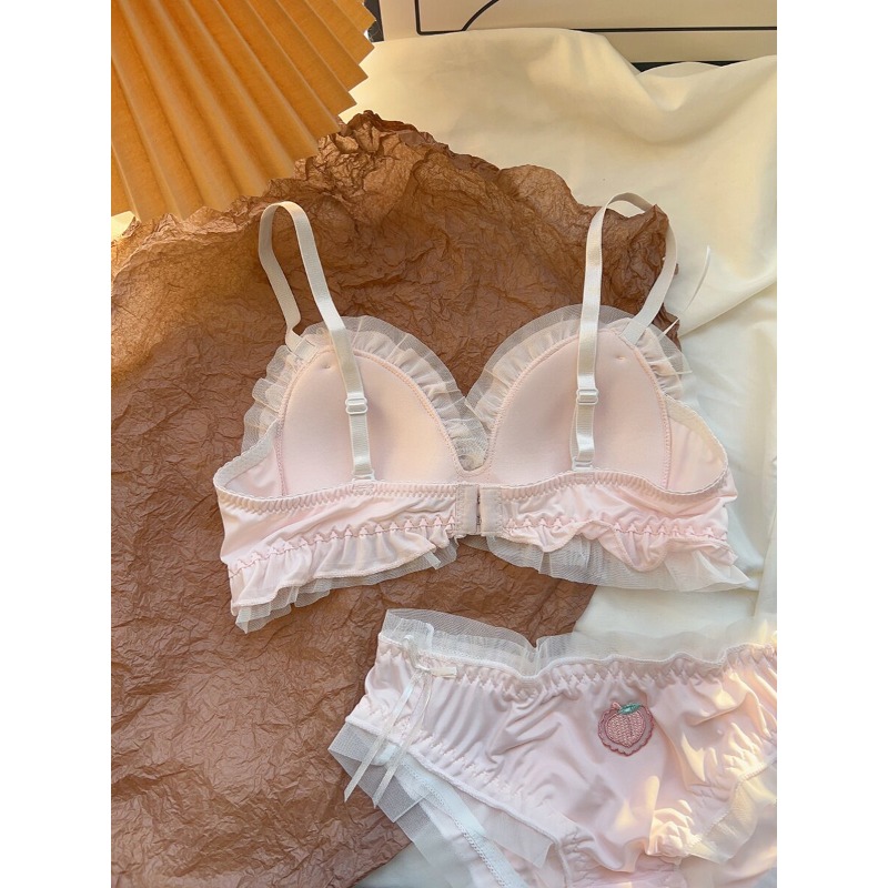 スイートトライアングルブラレットセットノンワイヤー薄型レース - Sleep Bra Bralette のレビューと価格