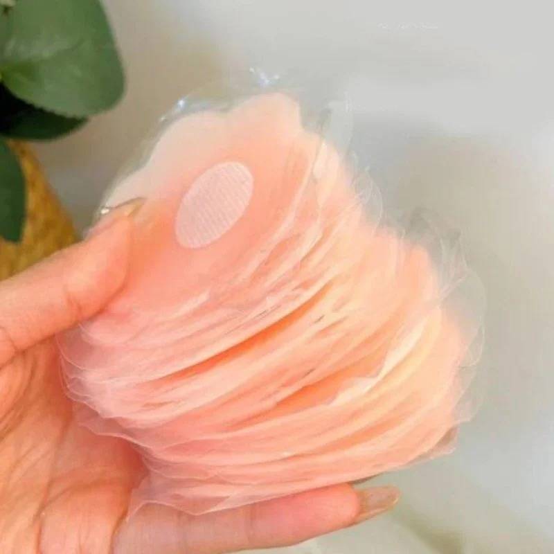 2-6 個女性シリコーン乳首カバー再利用可能な胸の花びらリフ - Push Up Bra Silicone のレビューと価格